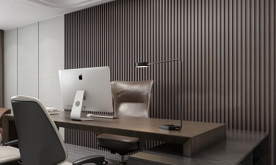 office scene - wpc wall cladding