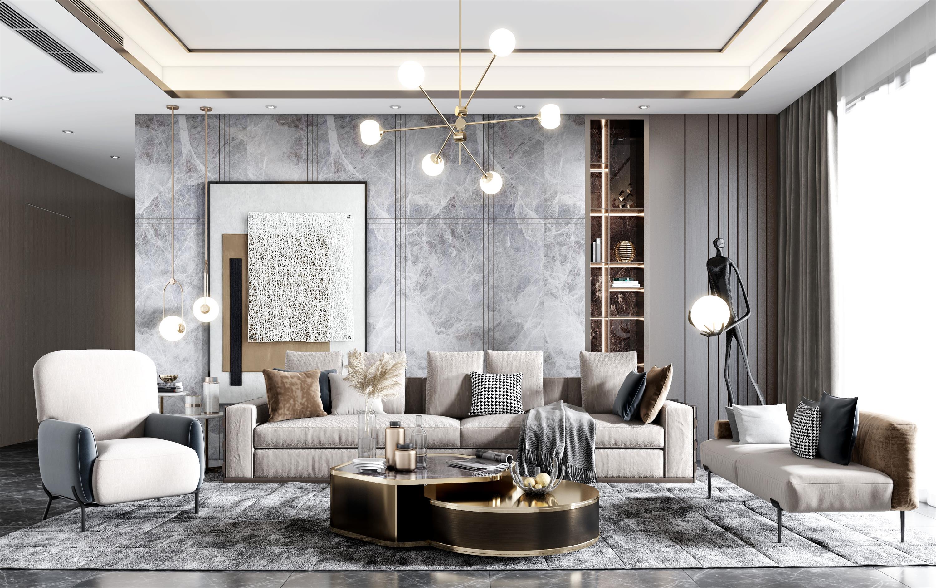 19Advanced Gray & Light Luxury Style