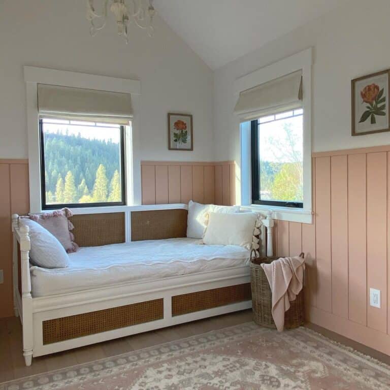 02-Peach-Vertical-Shiplap-Bedroom-Half-Wall-Panel