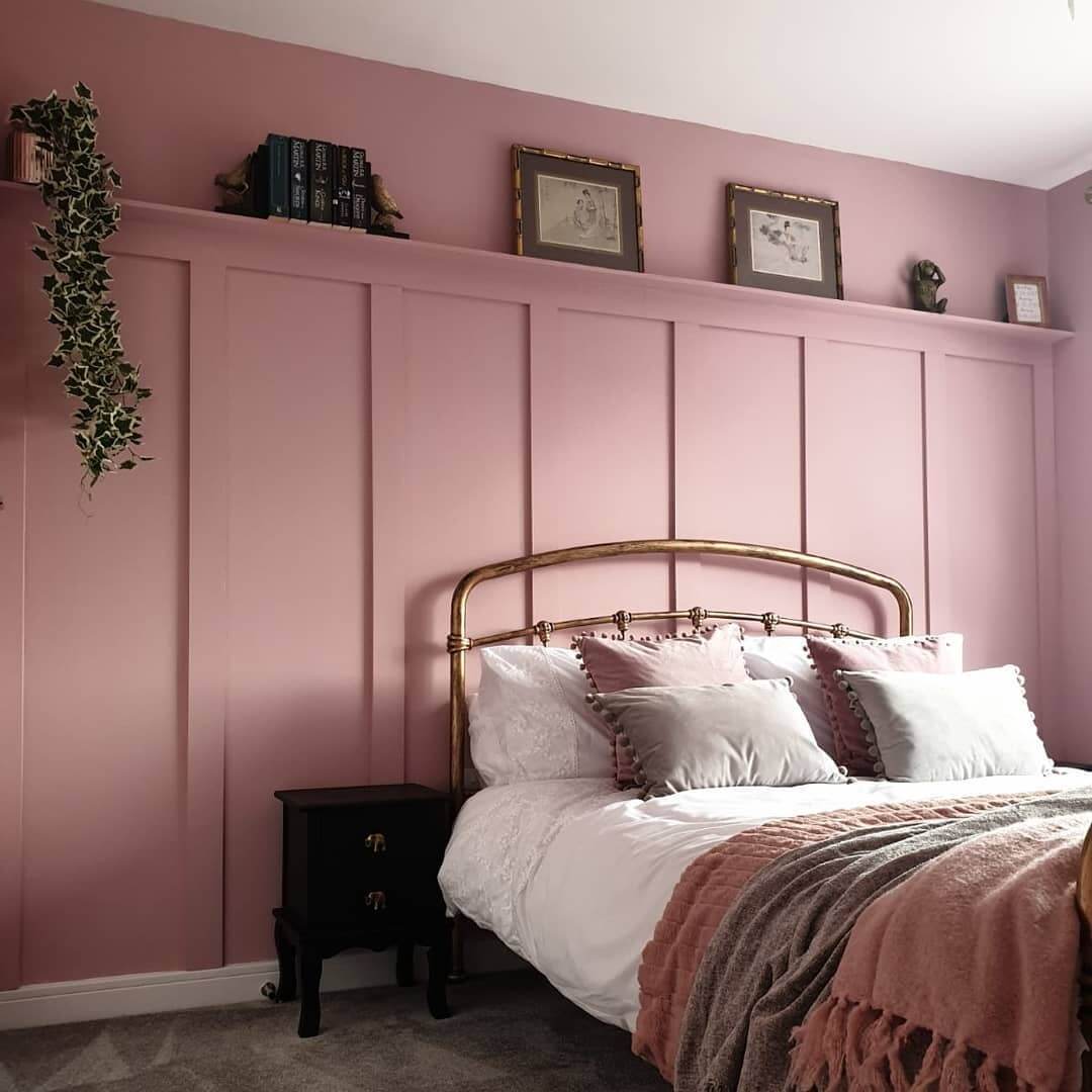 02-pink-wall-panel-ideas-bedroom
