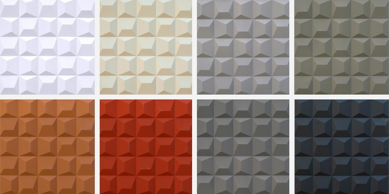 PU-Pyramidenform-Panel-reiche-Farben